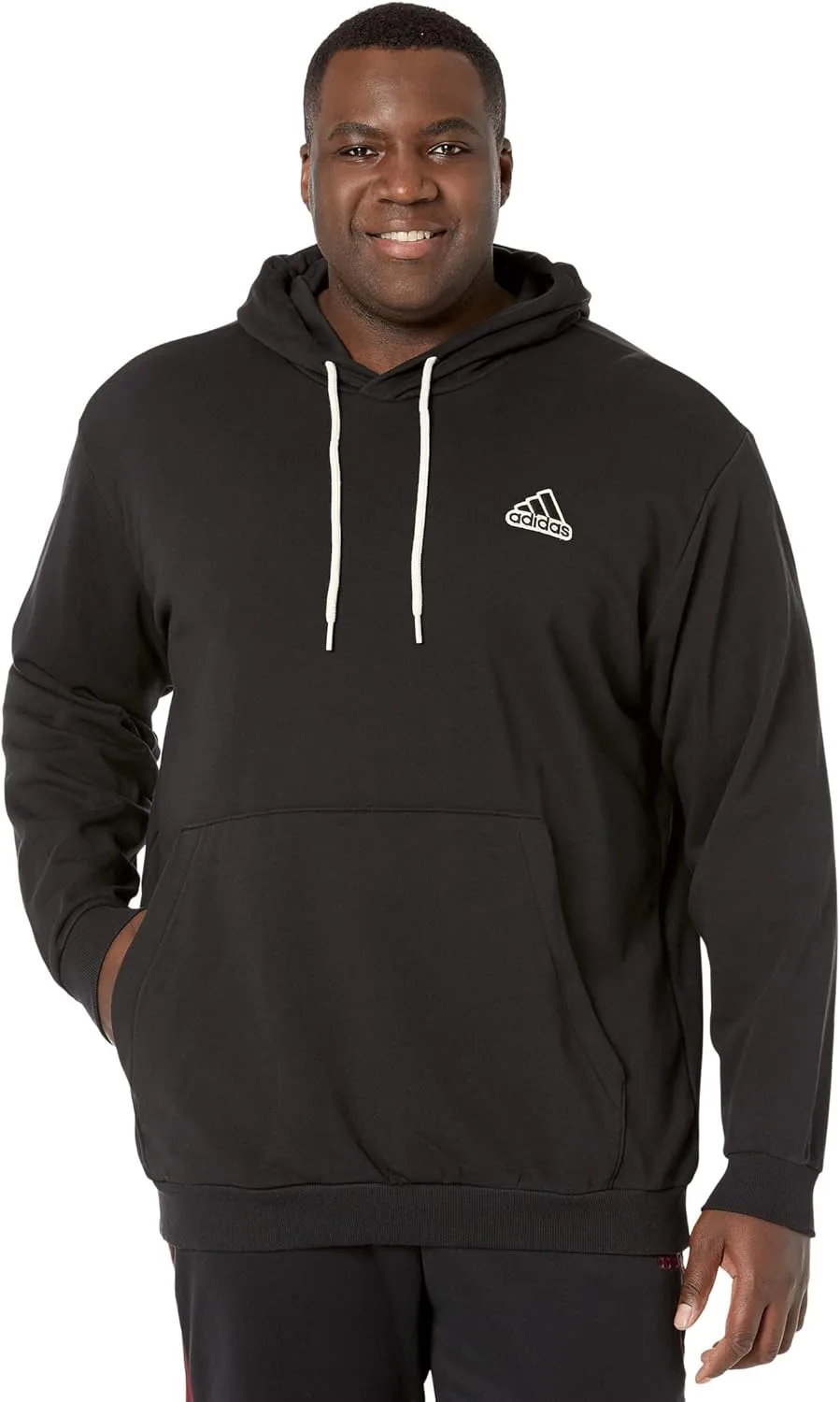 Толстовка с капюшоном Adidas Men's Essentials Feel Comfy, Medium Grey Heather