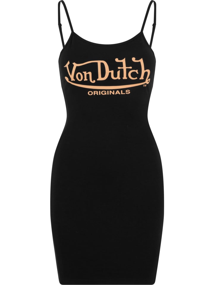 

Короткое платье Von Dutch, черный