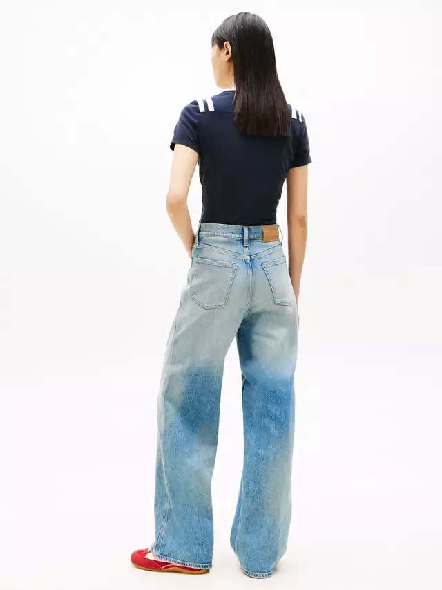 Джинсы Tommy Jeans Claire с высокой посадкой, светло-голубые Tommy Hilfiger — фото 3
