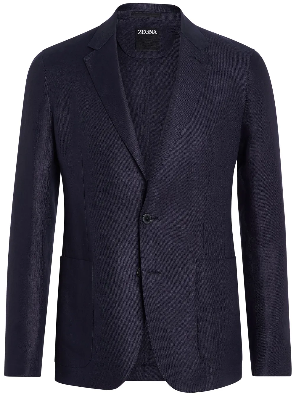 

Куртка-рубашка Pure Linen Zegna, синий