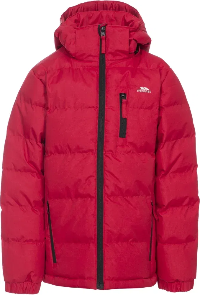 Детская зимняя куртка Tuff Jacket, Trespass, красный