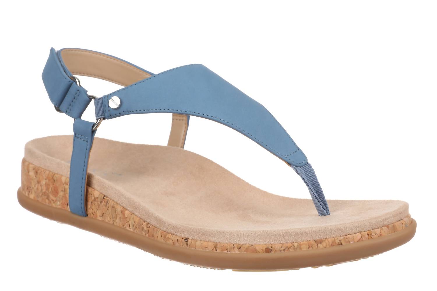 Женские сандалии Kirra Toe Post Walking Sandal, синие Vionic