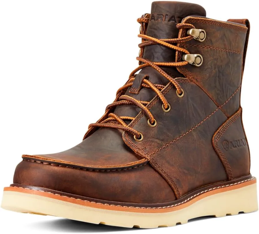 Унисекс детские ботинки ARIAT Recon с шнуровкой, коричневый — фото 2