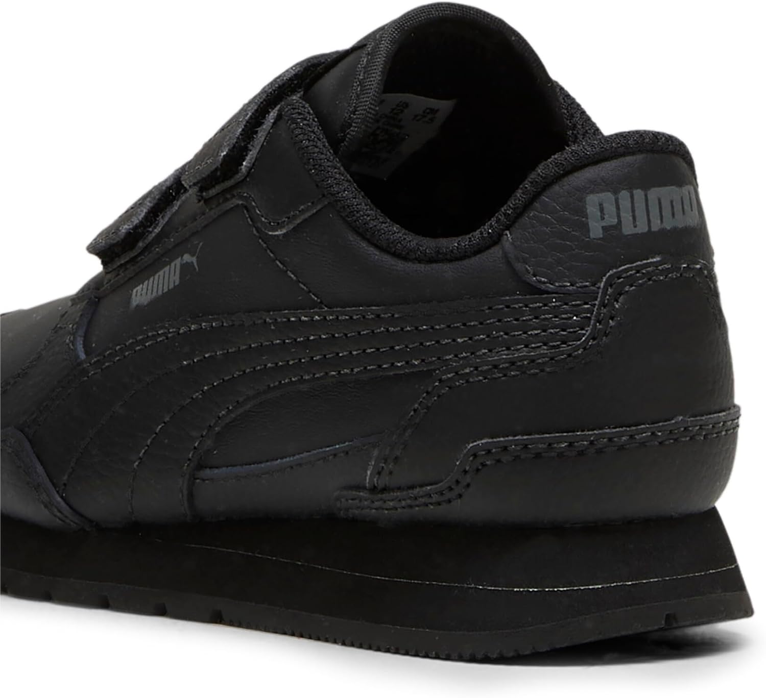 Кроссовки Puma St Runner унисекс-детские на липучке, серый — фото 3