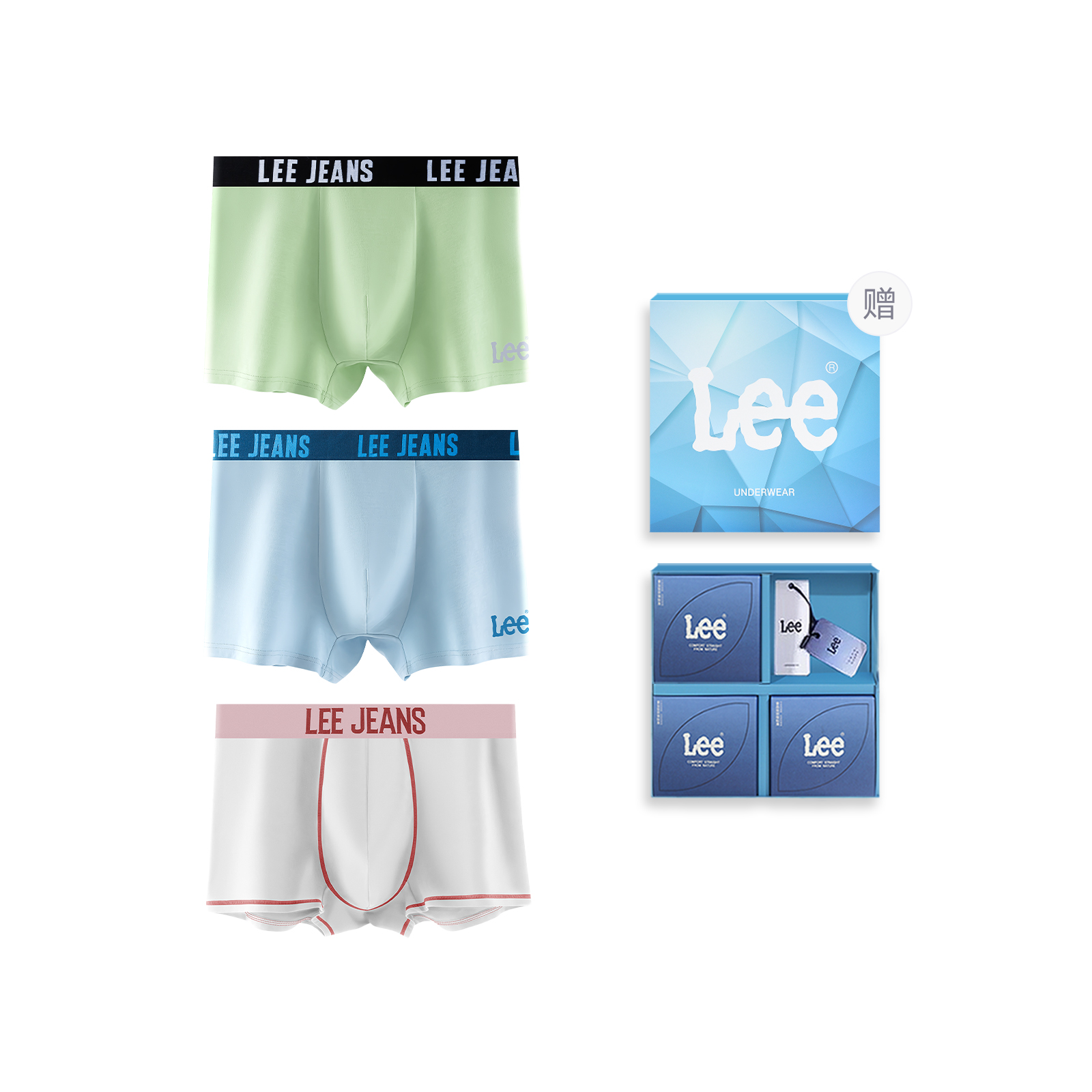 

Lee Sunset 2.0 подарочные боксы нижнего белья для мужчин, 3 шт