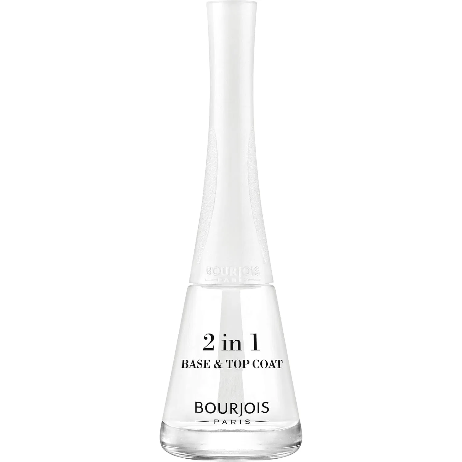 Лак для ногтей Bourjois 2 в 1 1 Second 01 Base & Top Coat, 9 мл Bourjois, White