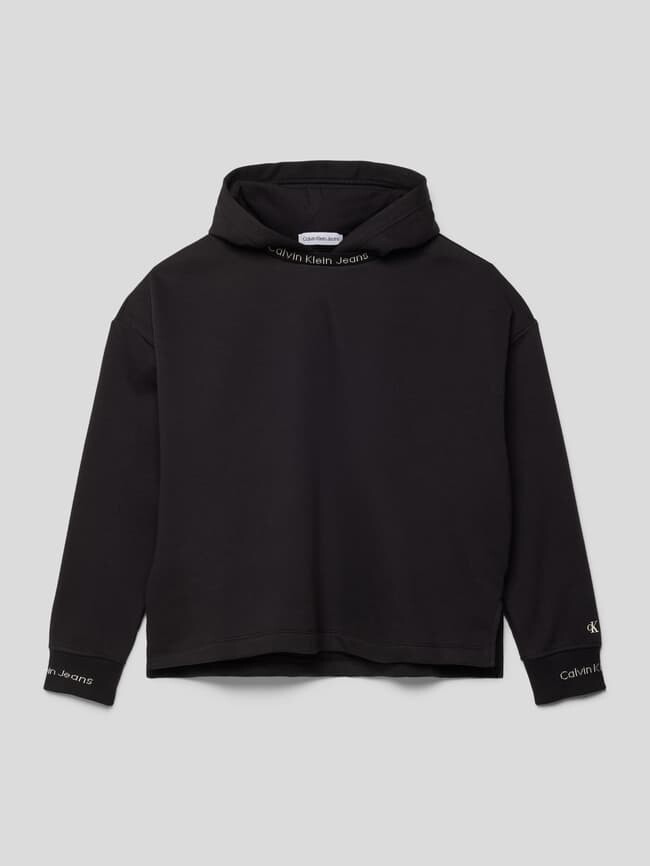

Толстовка с капюшоном модель "ТАРСИЯ" Calvin Klein Jeans, черный