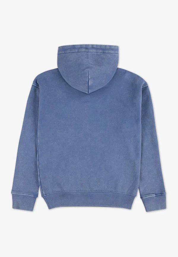 Выцветшая толстовка Abercrombie & Fitch, Moonlight Blue — фото 2