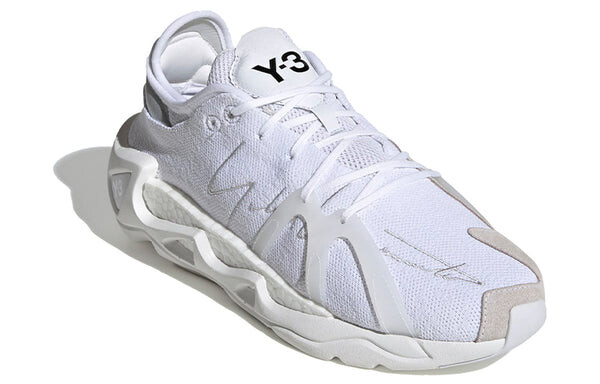 Кроссовки adidas Y-3 Fyw S-97 Knitted Sports Shoe Unisex White, белый — фото 3