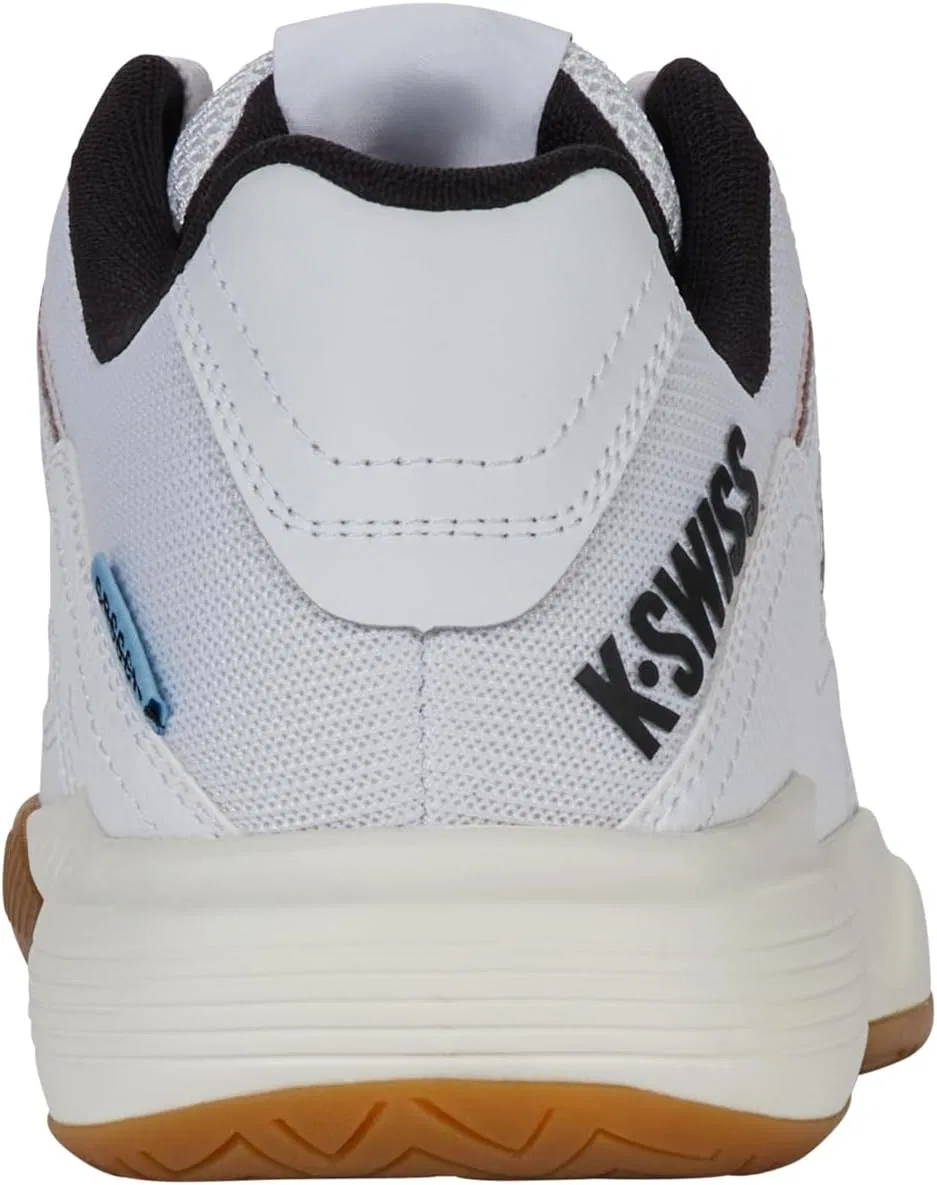 Мужские кроссовки для пиклбола K-Swiss Tura Team, White Black Mars Red — фото 4