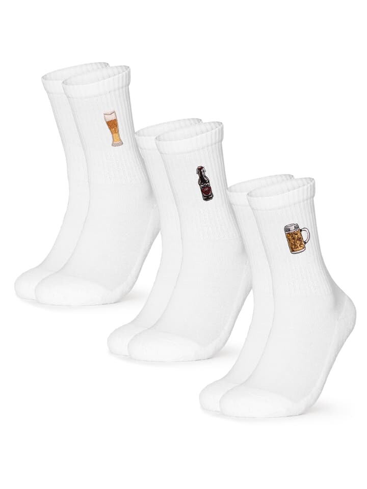 

Носки Occulto 3er Pack Motiv Tennis Robin, цвет beer