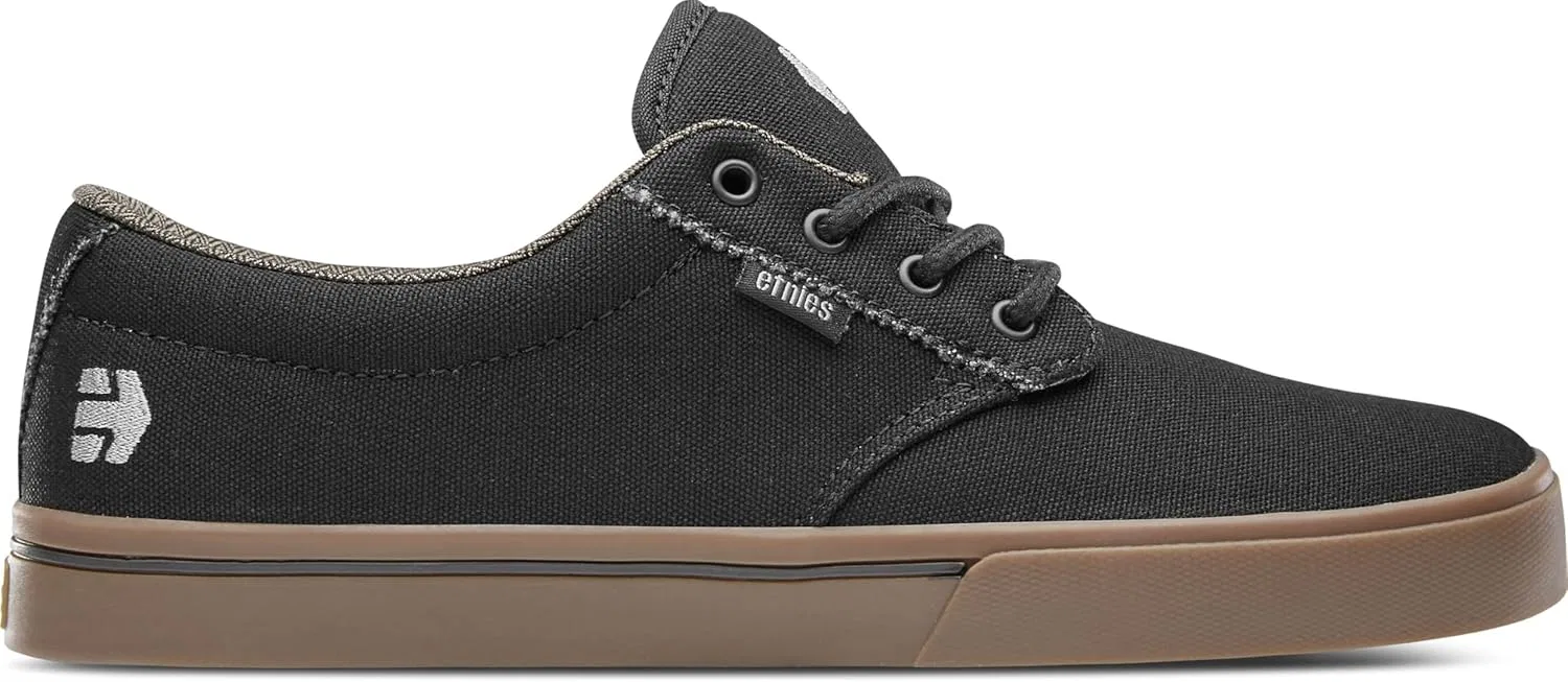 Кроссовки для скейтбординга Etnies Jameson 2 Eco, Black/Charcoal/Gum — фото 3