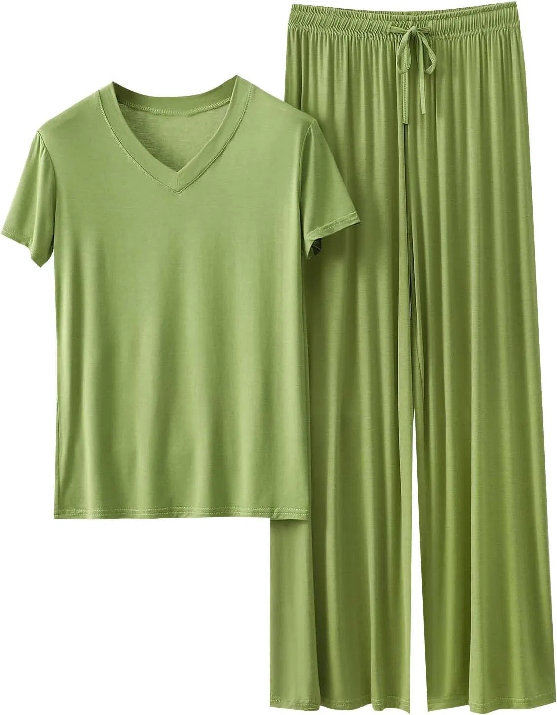 Пижамный комплект, D-green, Womens Modal