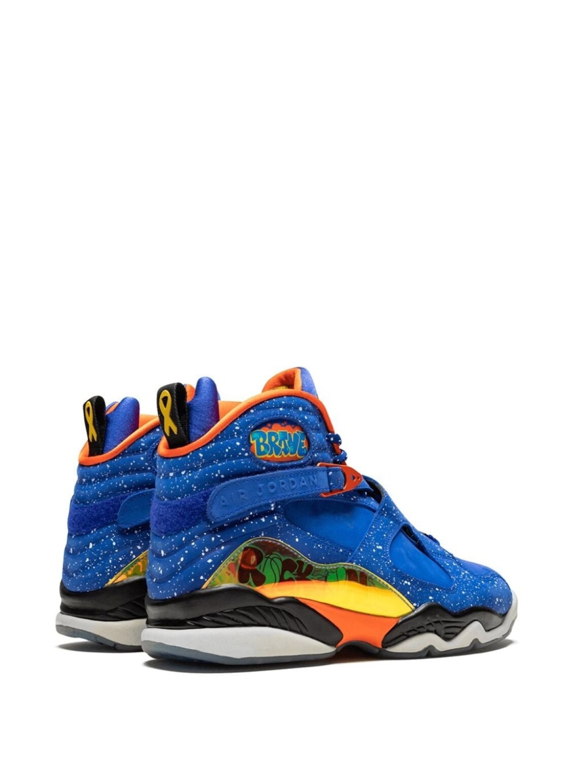 Кроссовки Air 8 Retro DB Jordan, синий — фото 3