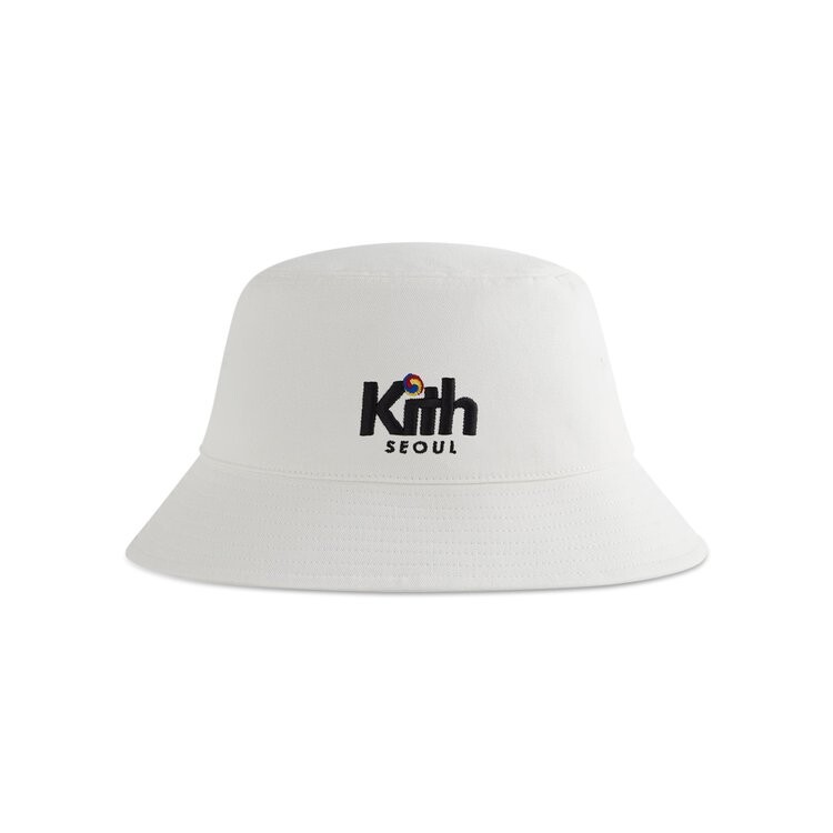 

Панама Kith Seoul Dawson Bucket Hat, белый