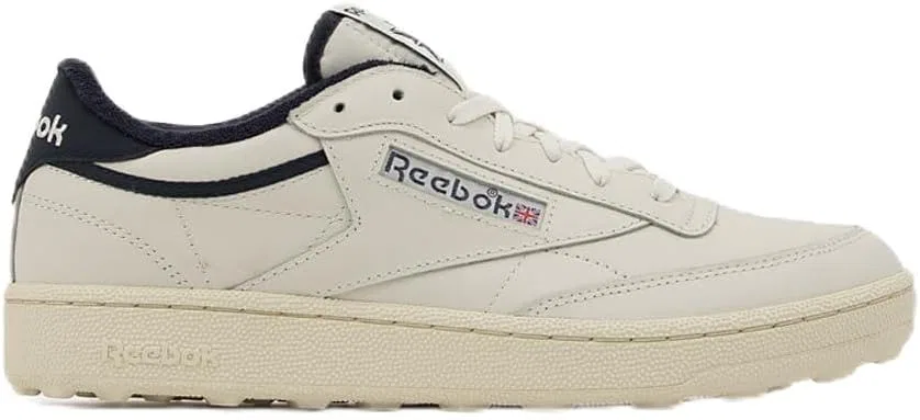 Мужские кроссовки для гольфа Reebok Club C, Chalk Vintage Chalk Vector Navy