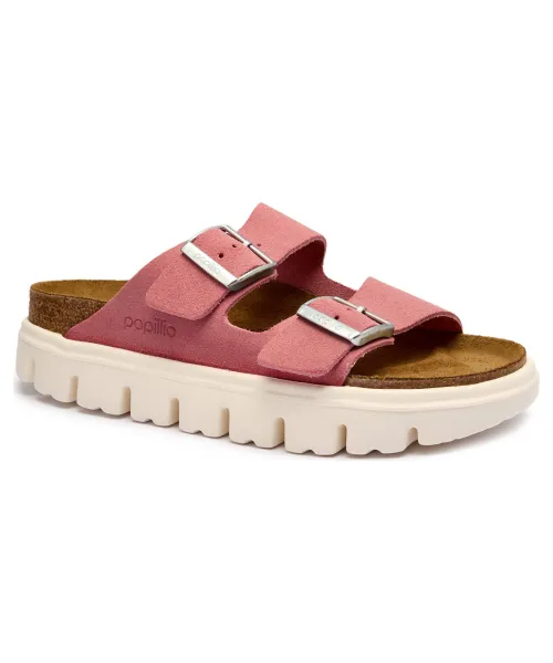 Тапочки из кожи Birkenstock x Papillo Arizona Narrow fit Birkenstock, розовый