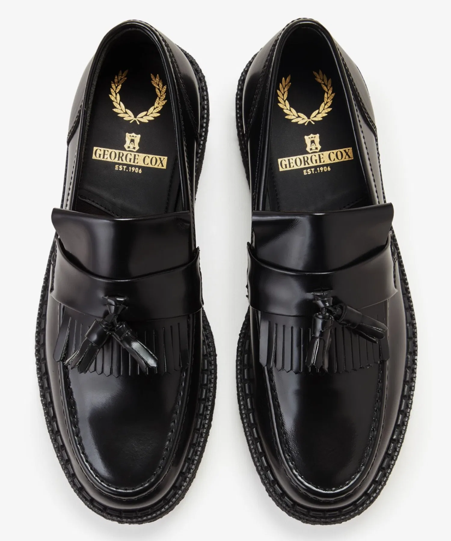 Мужские и женские лоферы FRED PERRY George Cox Tassel Loafer Leather