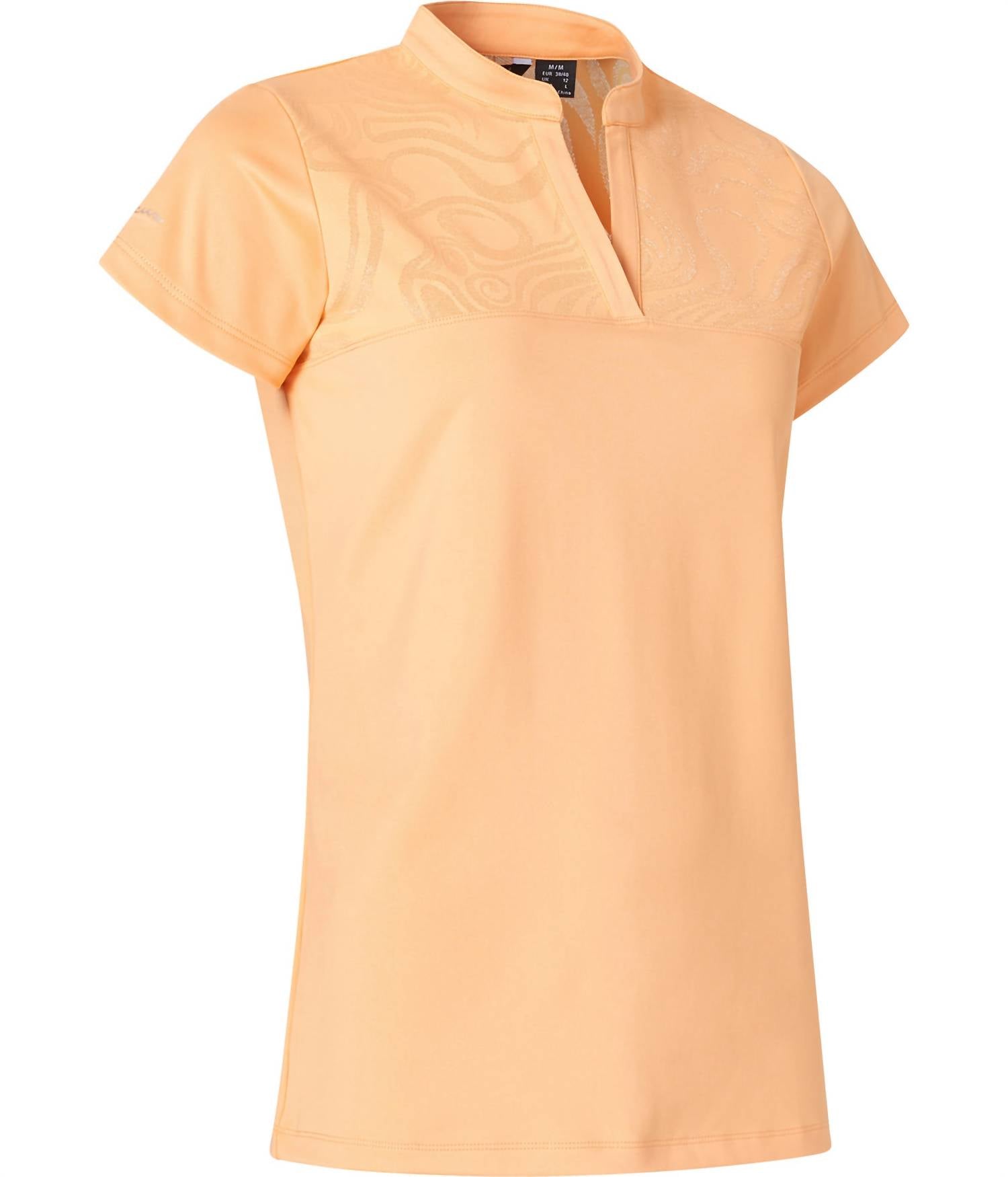 

Футболка-поло женская Abacus Sportswear US, цвет apricot