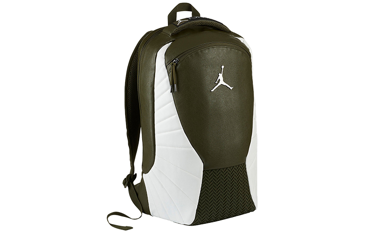 

Баскетбольная сумка-рюкзак из ткани унисекс оливково-зеленый белый Jordan