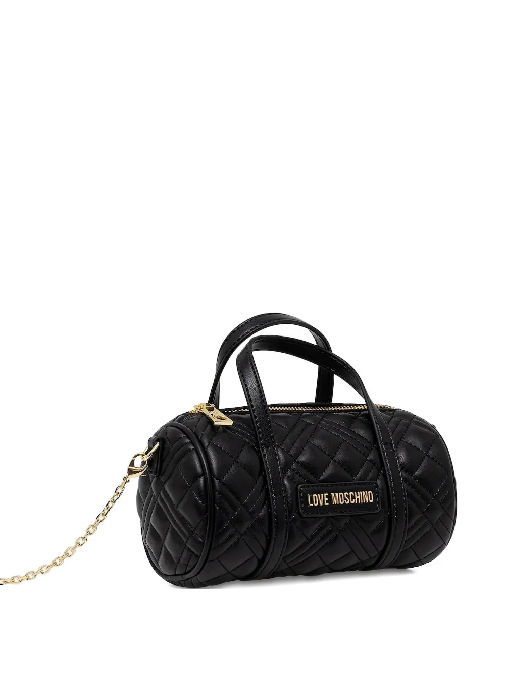 

Стеганая сумка-тоут Love Moschino, черный