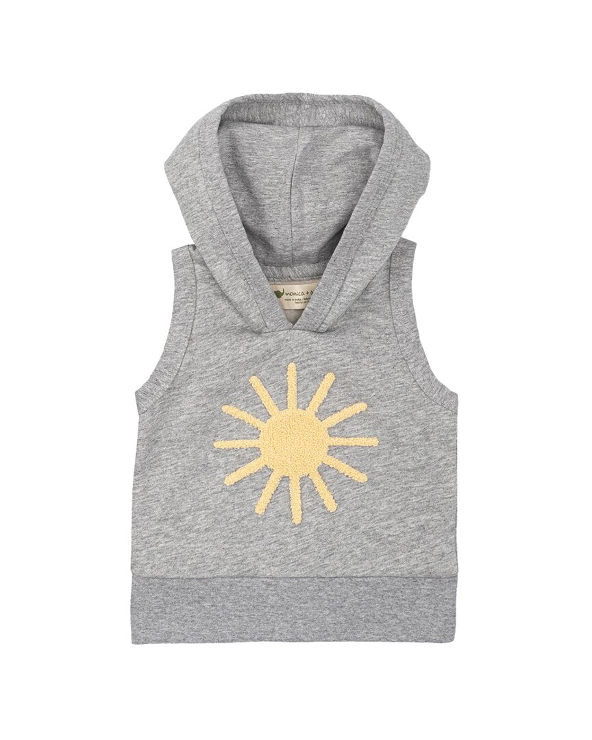 

Monica + Andy Вышитый худи, мультиколор