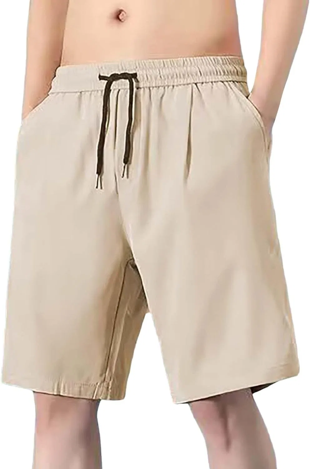 Мужские шорты Active с эластичным поясом, Khaki