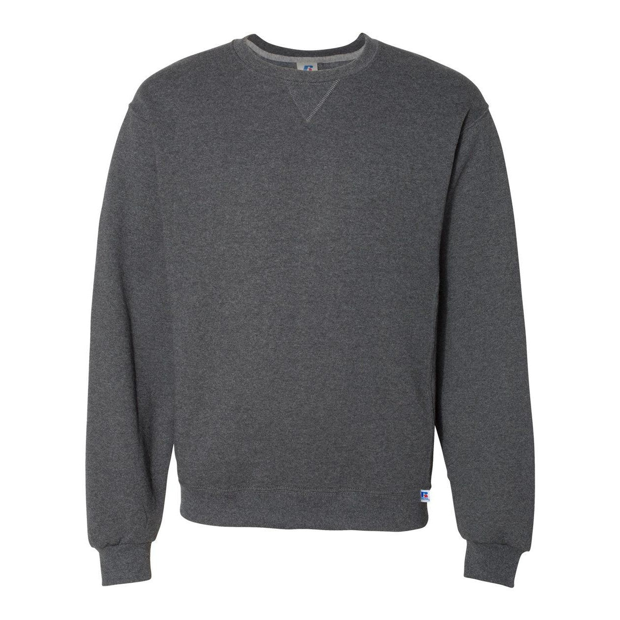 

Толстовка с круглым вырезом Russell Athletic Dri Power, цвет black heather