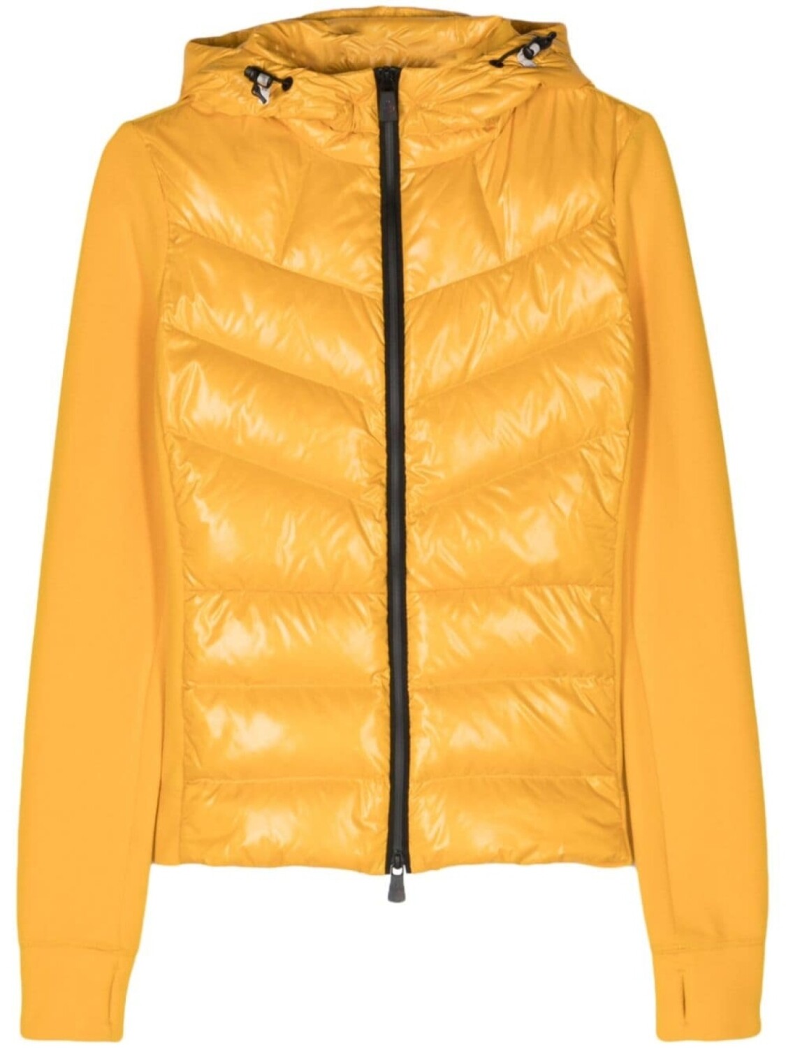

Пуховик со вставками Moncler Grenoble, желтый