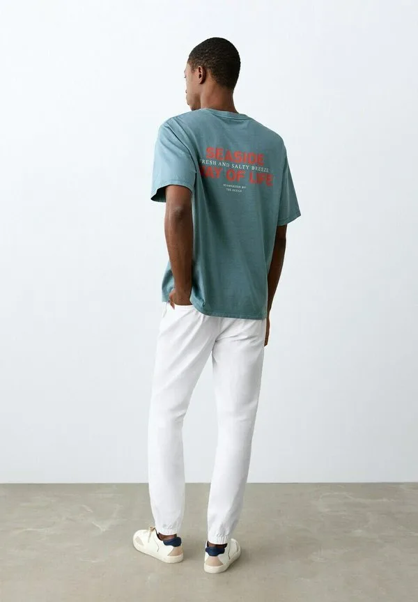 Подростковые брюки Mango Kids, White — фото 2