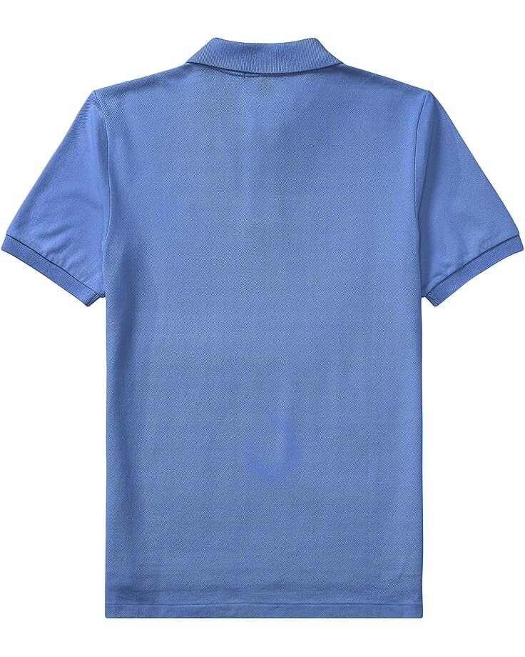 Поло Polo Ralph Lauren Kids Cotton Mesh Polo Shirt, цвет Scottsdale Blue — фото 2