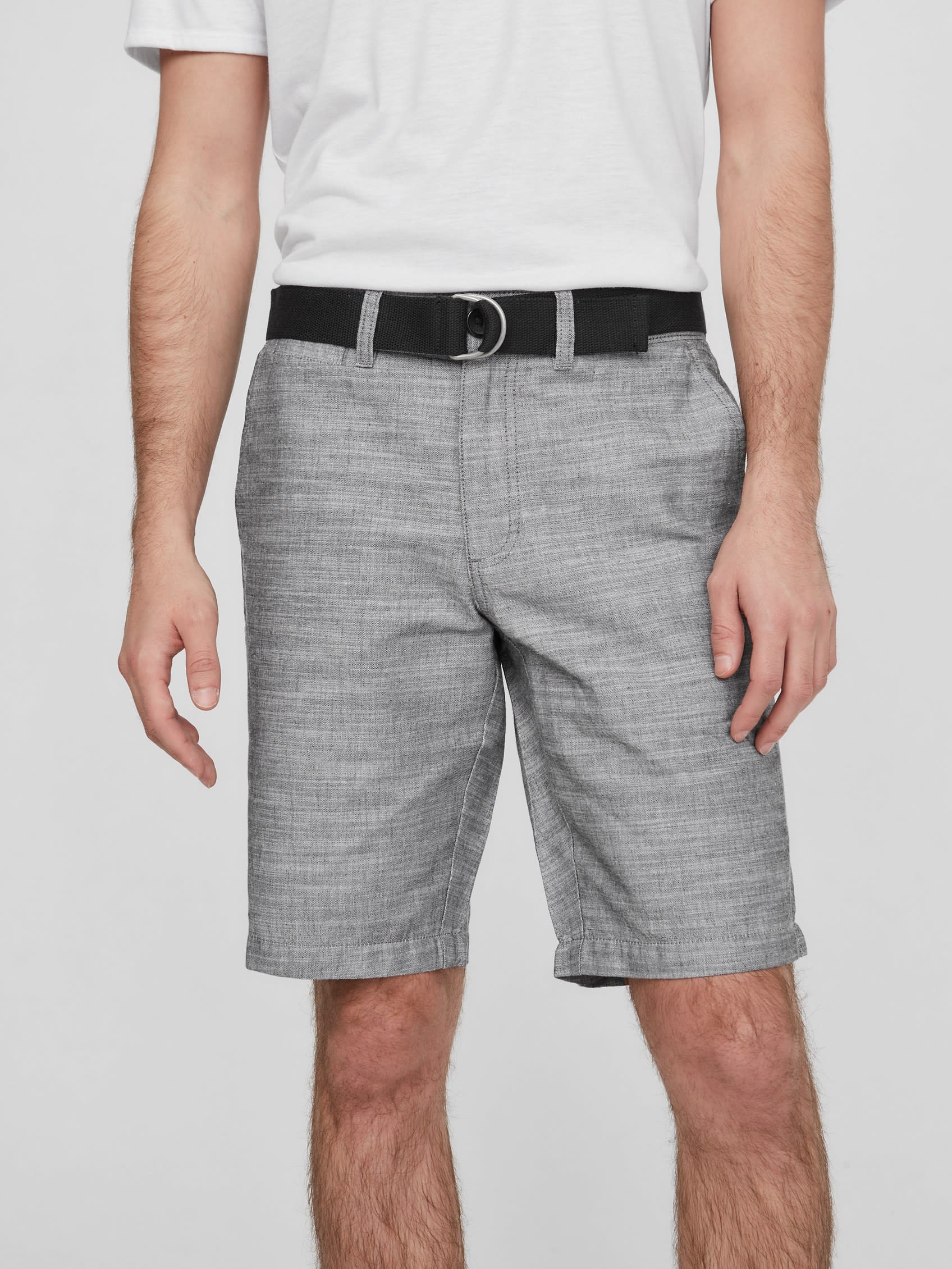 

Шорты с поясом Culver Guess Factory, черный