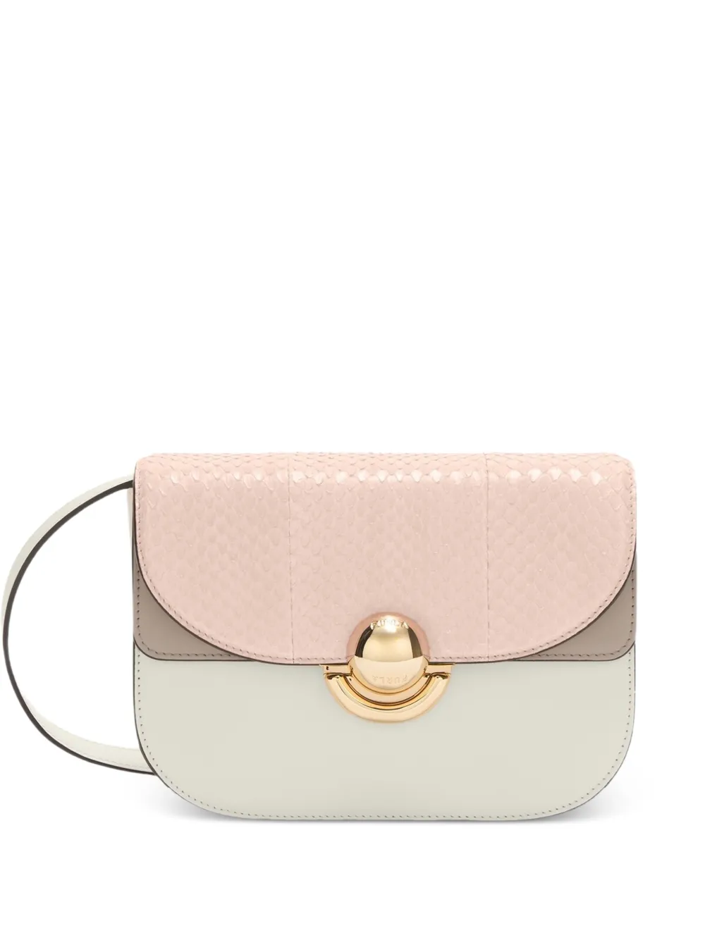 

Мини-сумка через плечо Saddle Sfera Furla, бежевый