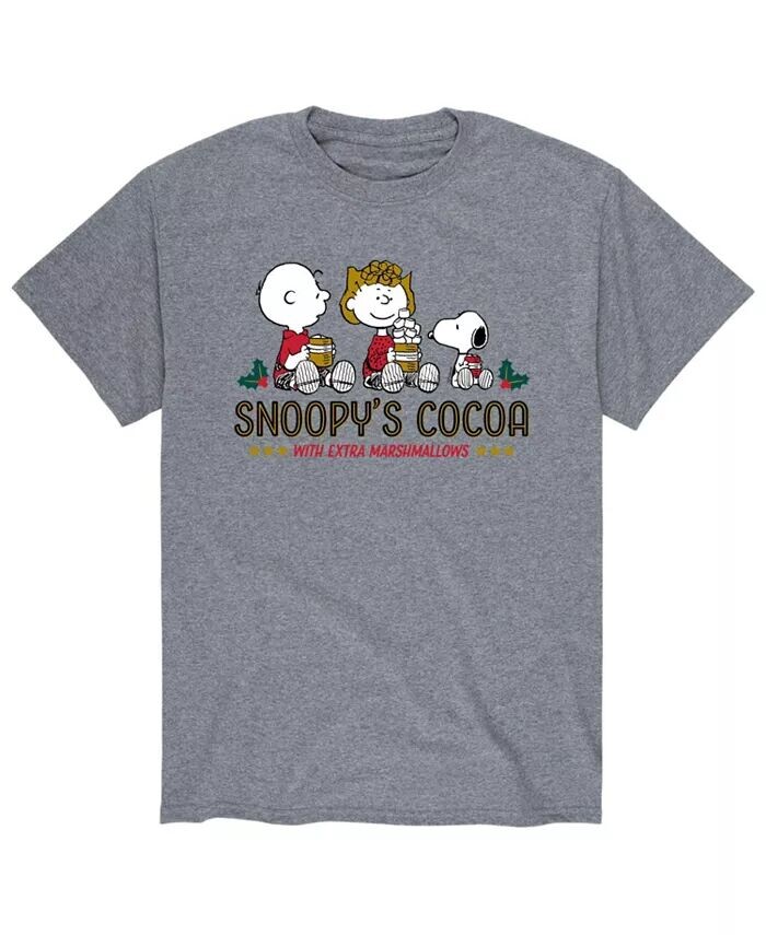 

Футболка мужская Peanuts Snoop's Cocoa AIRWAVES, серый