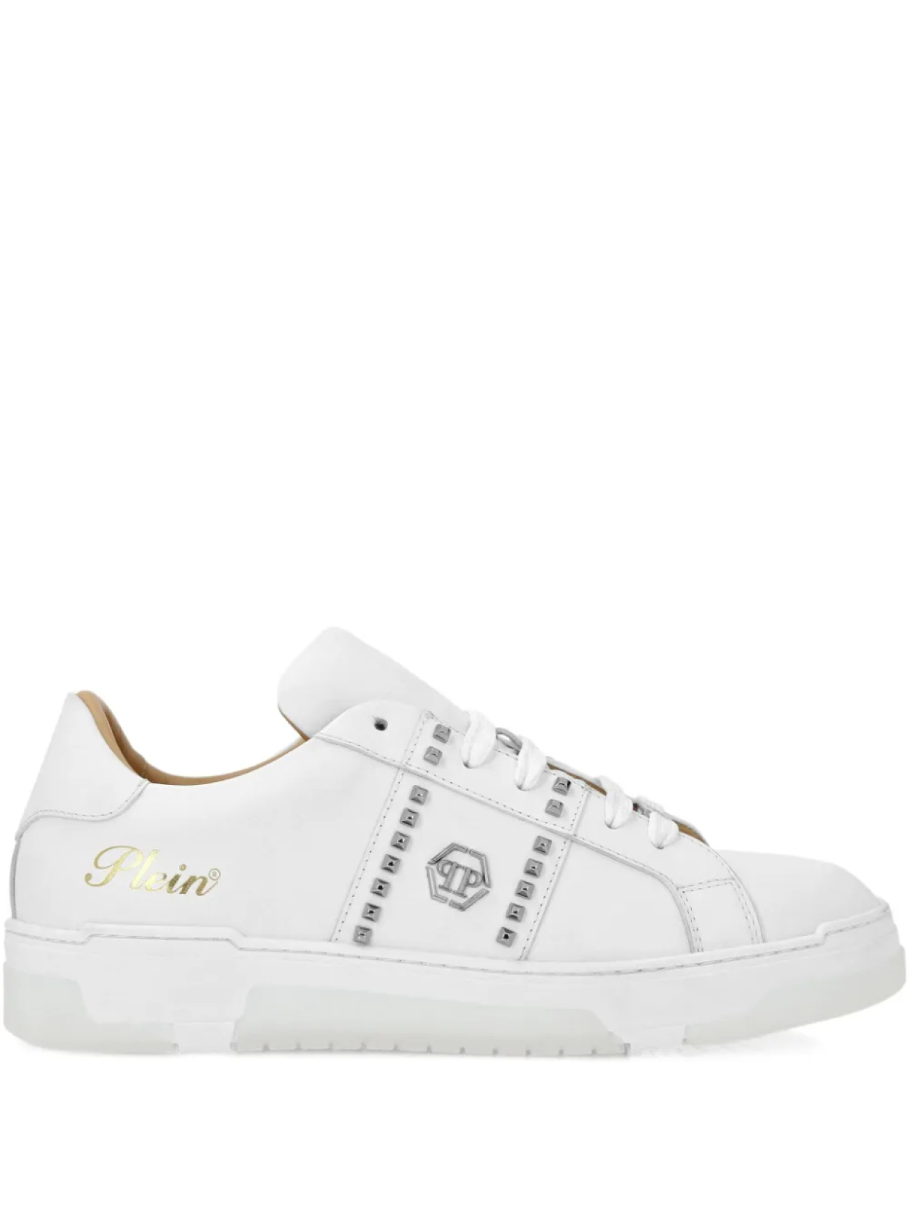

Кожаные кроссовки Philipp Plein, белый