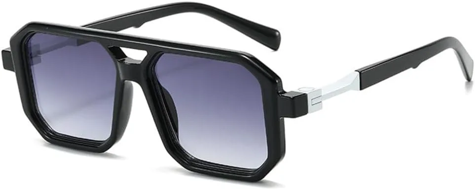 

Солнцезащитные очки для женщин и мужчин, ретро-очки, женские роскошные солнцезащитные очки, винтажная мода, защита от ультрафиолета UV400 SLCHJXS, Black Grey