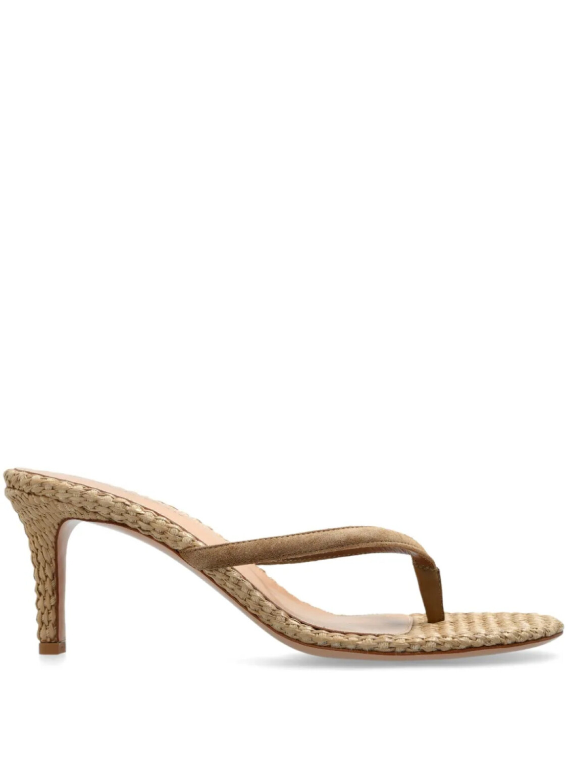 Кожаные сандалии Gianvito Rossi, коричневый