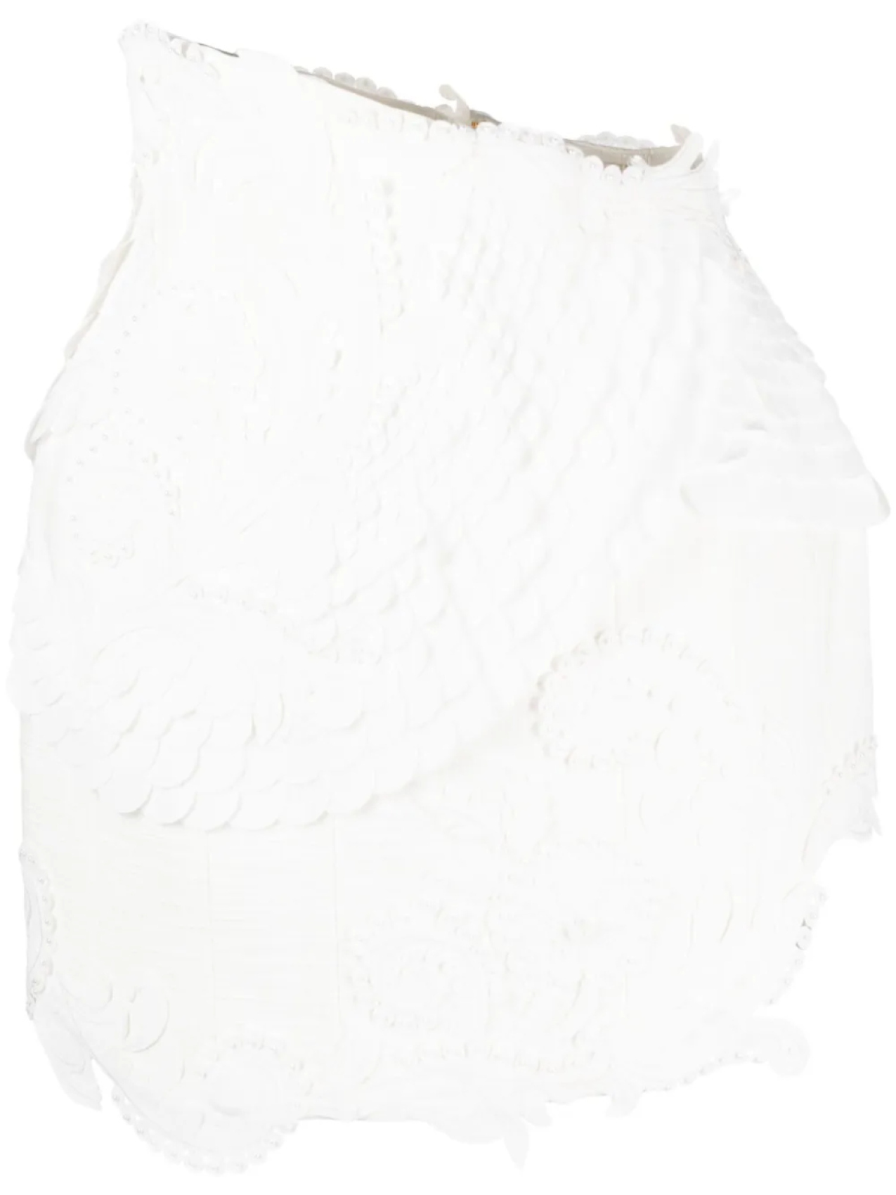 

ZIMMERMANN юбка Tama, белый