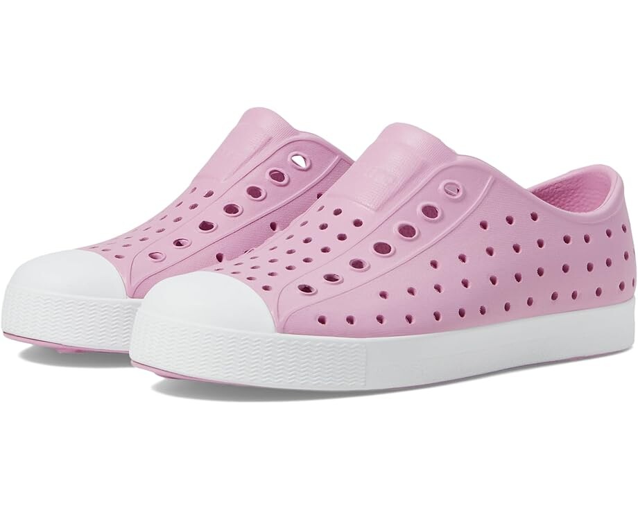

Кроссовки Native Shoes Kids Jefferson, цвет Chillberry Pink/Shell White