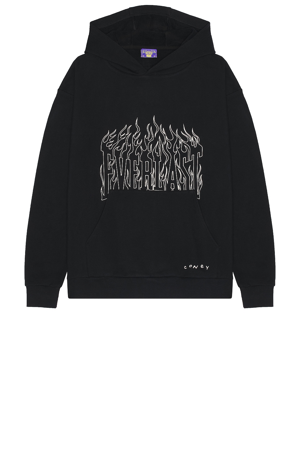 

Толстовка с капюшоном x everlast inferno Coney Island Picnic, цвет caviar