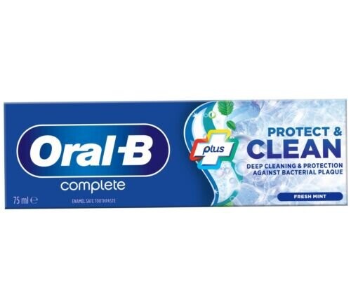 

Зубная паста, ополаскиватель для рта, мята, 75 мл Oral-B