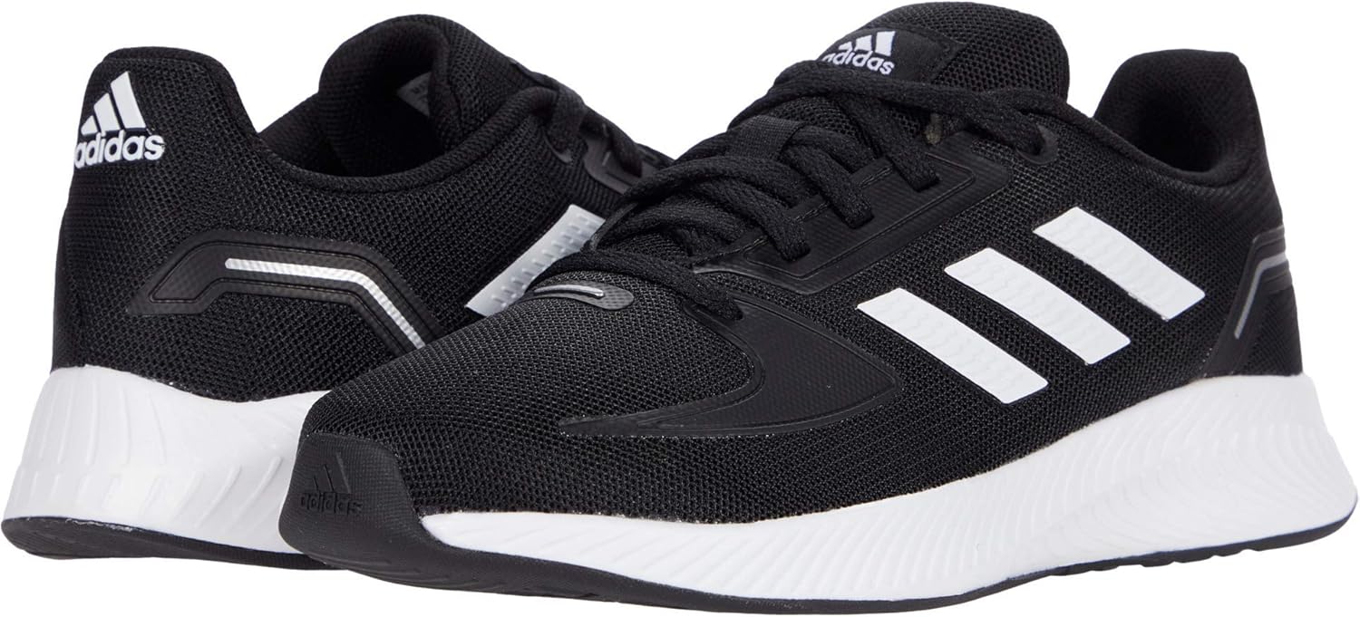Кроссовки для бега adidas Unisex-Baby Runfalcon 2.0, белый/черный — фото 2