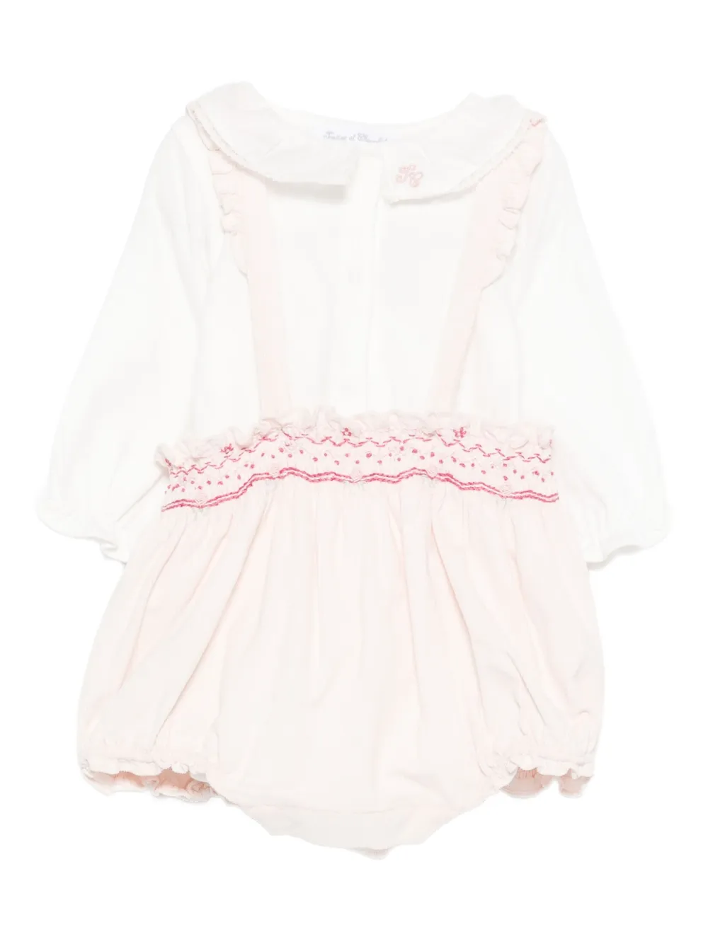 

Комбинезон с оборками Tartine Et Chocolat, розовый