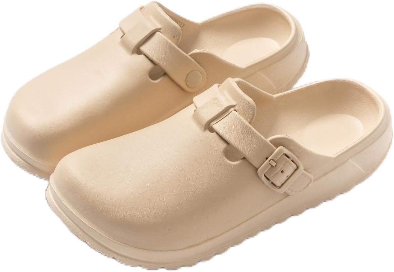 

Женские и мужские туфли медсестры, садовые сабо с поддержкой свода стопы, мюли с регулируемой пряжкой, нескользящая рабочая обувь, сандалии повара, легкие удобные тапочки на ножку Qicavzw, хаки