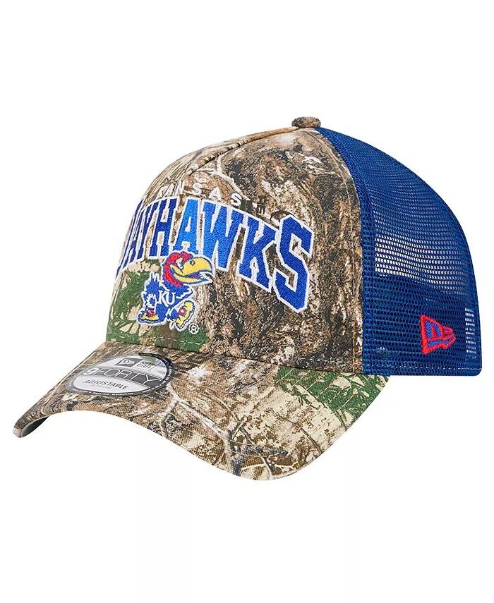 

Мужская кепка Camo/Royal Kansas Jayhawks 9FORTY A-Frame Adjustable New Era