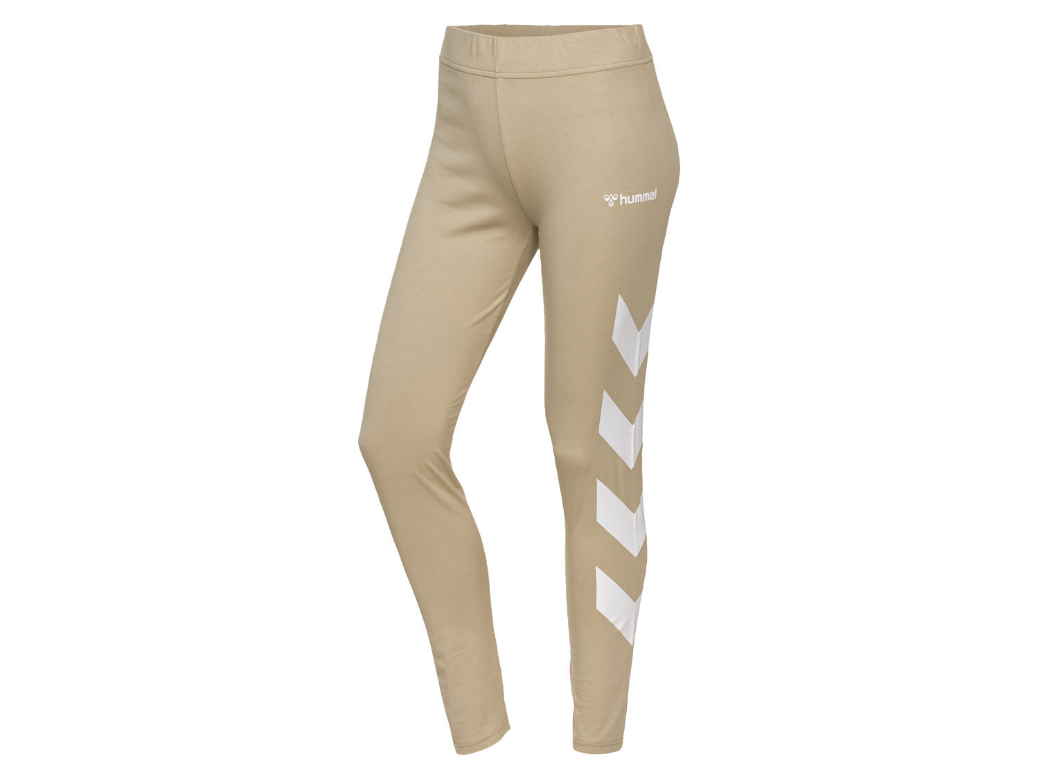 

Женские леггинсы Hummel с логотипом, изготовленные из хлопка, хаки