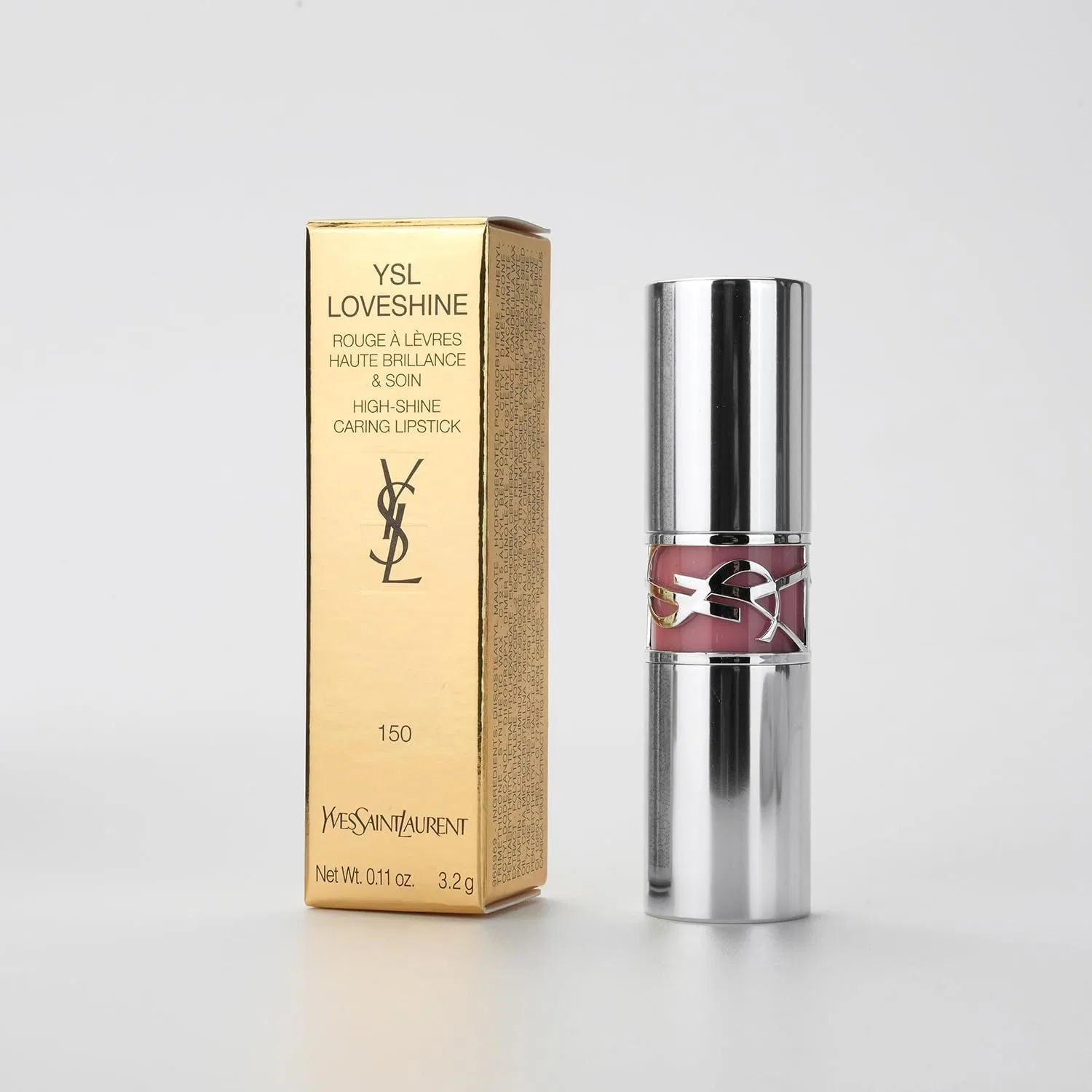 Помада Yves Saint Laurent Love Shine #150 Nude Lingerie 3.2 г — фото 4