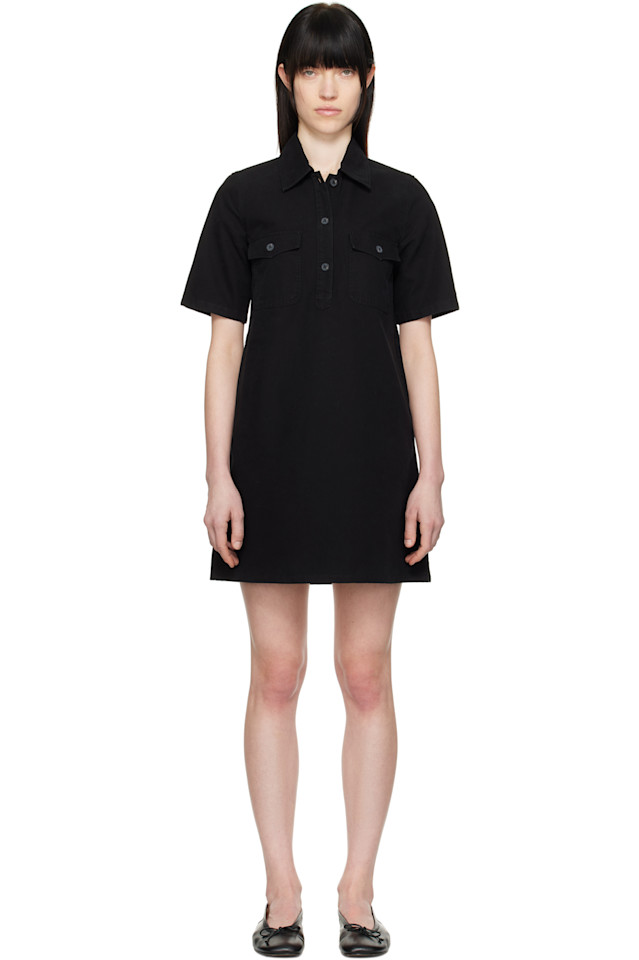 

Мини-платье Selia A.P.C., черный