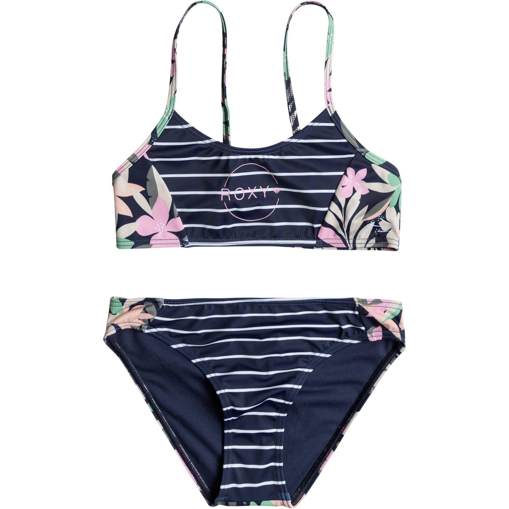 Комплект купальника-бралетта Ilacabo Active для девочек ROXY, Naval Academy Ilacabo Swim