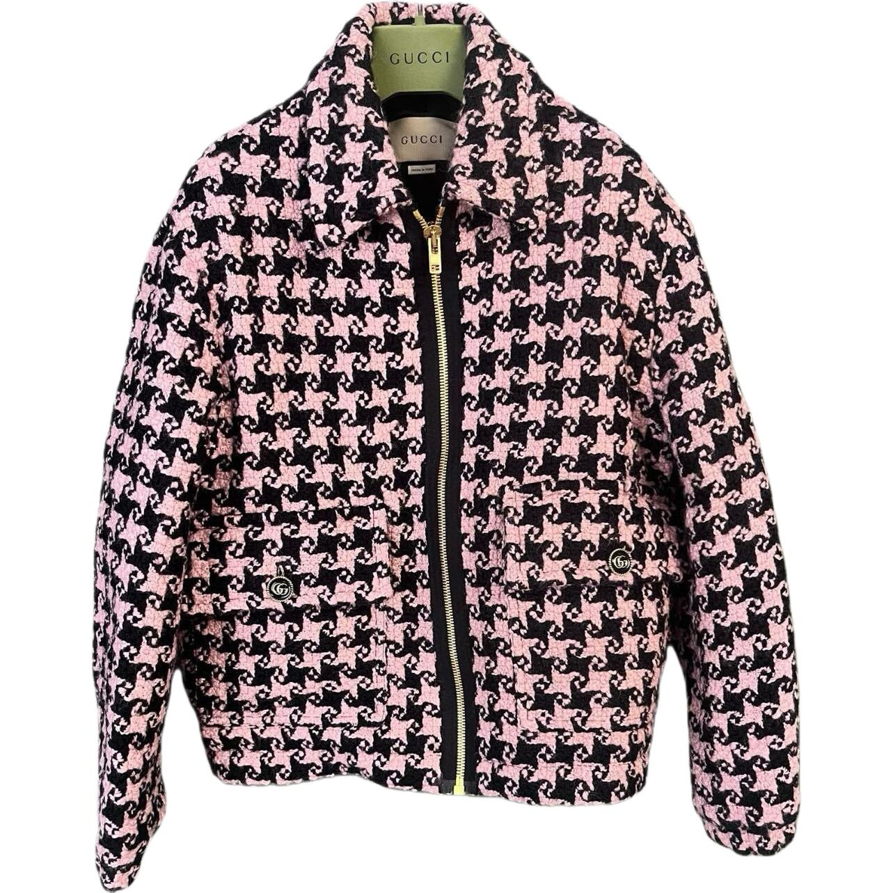 

Стеганая куртка женская розовый Gucci, розовый